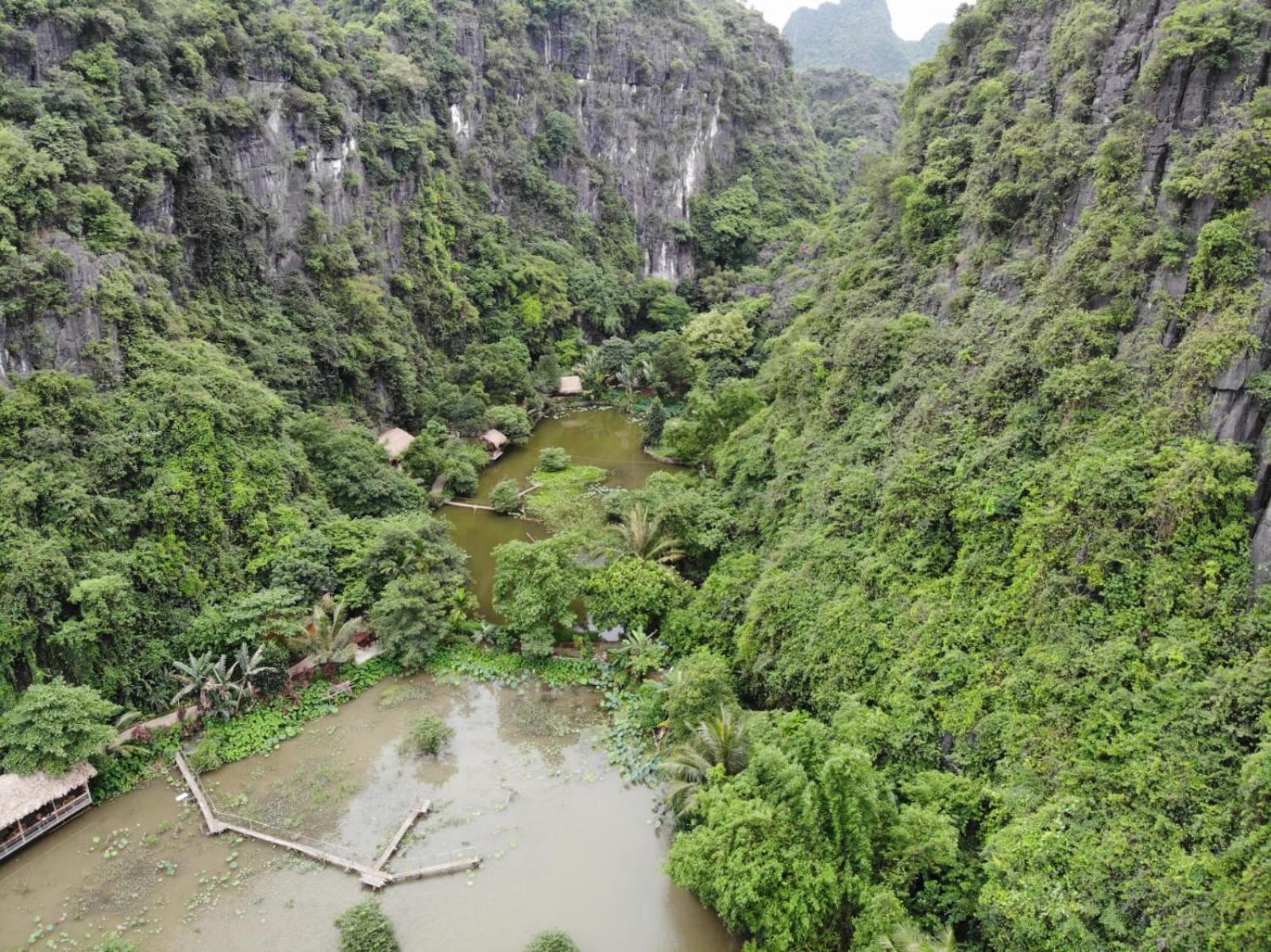 Thung Sen Tam Coc Chalets Нин Бин Екстериор снимка
